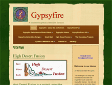 Tablet Screenshot of gypsyfire.com
